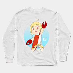 Chibi Cancer Long Sleeve T-Shirt